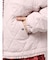 フリルキルティングフードジャケット