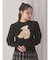 bear shaggy knit tops