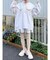 flowerアシメフリルスカート【セットアップ着用可能】