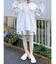 flowerアシメフリルスカート【セットアップ着用可能】
