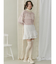 flowerアシメフリルスカート【セットアップ着用可能】