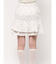 flowerアシメフリルスカート【セットアップ着用可能】