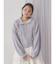 お花咲いたzipニットカーディガン