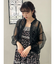 【WEB限定】flowerシアードロストショートブラウス