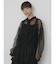 【WEB限定】flowerシアードロストショートブラウス