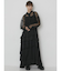【WEB限定】flowerシアードロストショートブラウス