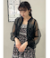【WEB限定】flowerシアードロストショートブラウス