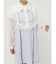 【WEB限定】flowerシアードロストショートブラウス