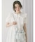 flowerジャガードつけ襟