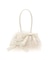 ribbonフェイクファーボストンbag