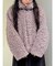 poodle collar fakefur coat