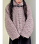 poodle collar fakefur coat