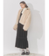 poodle collar fakefur coat