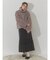 poodle collar fakefur coat