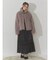 poodle collar fakefur coat
