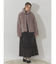 poodle collar fakefur coat