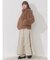 poodle collar fakefur coat