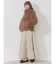 poodle collar fakefur coat