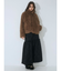 poodle collar fakefur coat