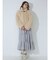 poodle collar fakefur coat