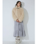 poodle collar fakefur coat