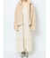 poodle collar fakefur coat
