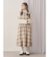 back ribbonワンピース