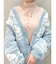 flowerジャガードVネックカーディガン