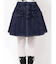 リボンリボンプリーツミニスカート