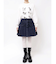 リボンリボンプリーツミニスカート