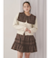 checkスクエアカラーミニワンピース