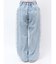 チュールフリルデニムパンツ