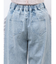 チュールフリルデニムパンツ
