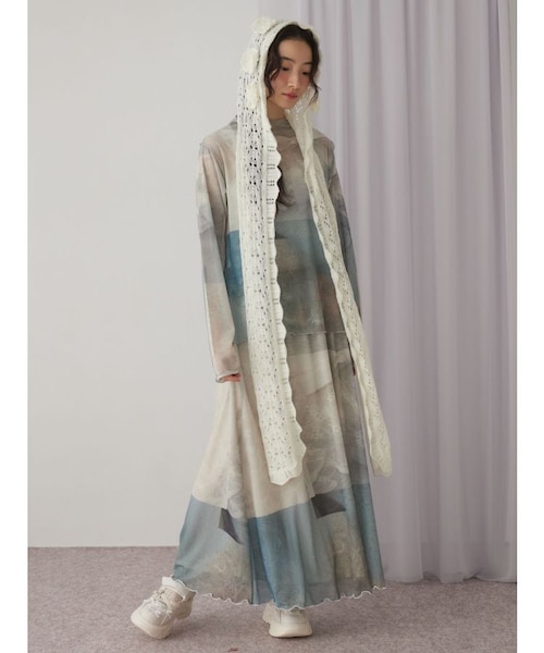 dreamingメッシュフレアスカート｜メリージェニーの通販｜&mall