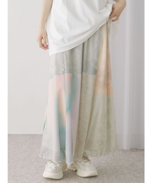 dreamingメッシュフレアスカート｜メリージェニーの通販｜&mall