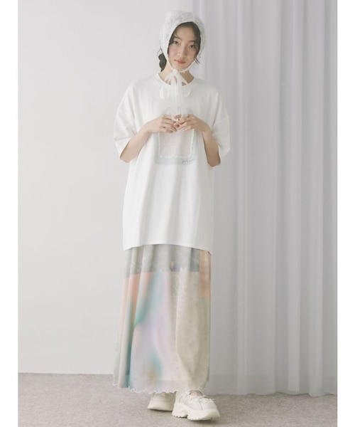 dreamingメッシュフレアスカート｜メリージェニーの通販｜&mall