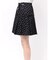 lulu dotプリーツミニスカート