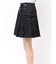 lulu dotプリーツミニスカート