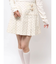lulu dotプリーツミニスカート