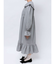 フリルカラーギャザーワンピース