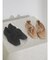 アシメメッシュフラットshoes