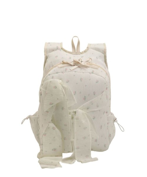 メリージェニー merry jenny Scallop lace バックパック♡ merry jenny Scallop lace バックパック（ブラック） -ファッション