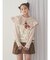 bouquet sweater vest