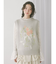 bouquet sweater vest