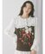 bouquet sweater vest