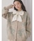 ribbon jacquard knit cardigan