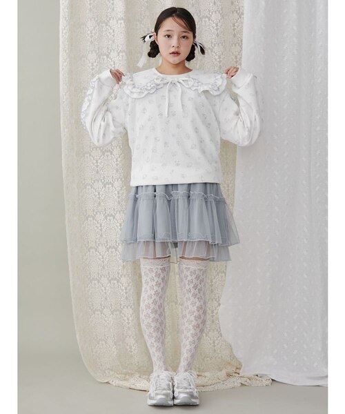 peichan.コラボ】くまちゃんシルバースニーカー｜メリージェニーの通販