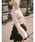 fluffy border cardigan