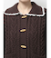 toggle button knit cardigan