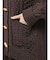 toggle button knit cardigan